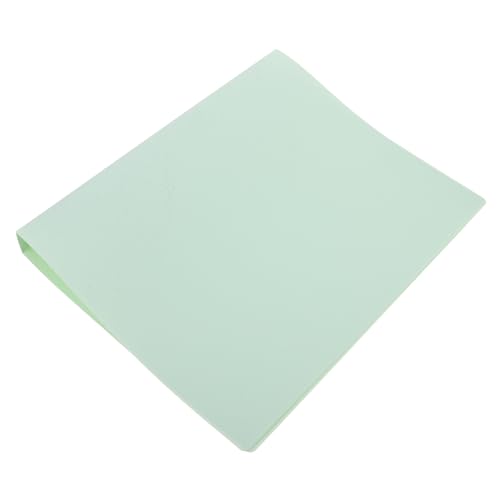 KAILIKETIY Vierloch Ordner mit Eckklappe Flexibler Dokumentenordner in Grün Praktischer Sheet Protector für Schule Büro Aufbewahrung und Scrapbooking von KAILIKETIY