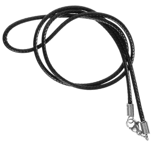 KAILIKETIY Wachs Halskette Schnur mit Edelstahlverschluss für DIY Schmuck Sicher und Hautfreundlich Vielseitig für Anhänger und Schlüsselanhänger für Männer KAILIKETIY Wachs Halskette Schnur mit Edelstahlverschluss für DIY Schmuck Sicher und Hautfreundlich Vielseitig für Anhänger und Schlüsselanhänger für Männer von KAILIKETIY