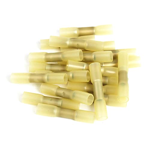 100 Stück Klemmen, Dichtdraht, wasserdicht, wärmeschrumpft, isolierte Endverbinder, Drahtseil, Crimpverbinder von KAIXINXIN