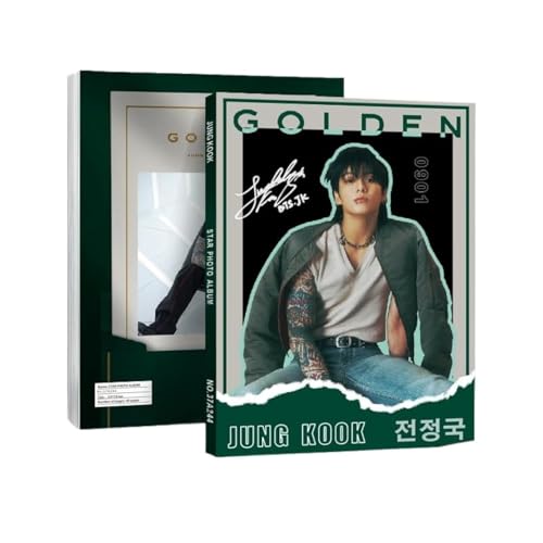 KPOP BTS JUNGKOOK 37A244-JK Fotoalbum mit Peripheriegeräten, goldfarben KPOP BTS JUNGKOOK 37A244-JK Fotoalbum mit Peripheriegeräten, goldfarben von KAIZUKICHIN