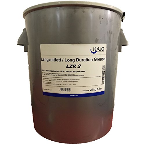 25 KG KAJO Langzeitfett LZR 2 / EP-Lithiumseifenfett EIMER Gleitlager/Walze 25 KG KAJO Langzeitfett LZR 2 / EP-Lithiumseifenfett EIMER Gleitlager/Walze von KAJO