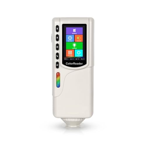 CR5 Tragbarer Farbleser Kolorimeter Digitales genaues Kolorimeter Farbdifferenztester für Textilgarn Farbtest Messgenauigkeit(Universal Testing) von KAKAK