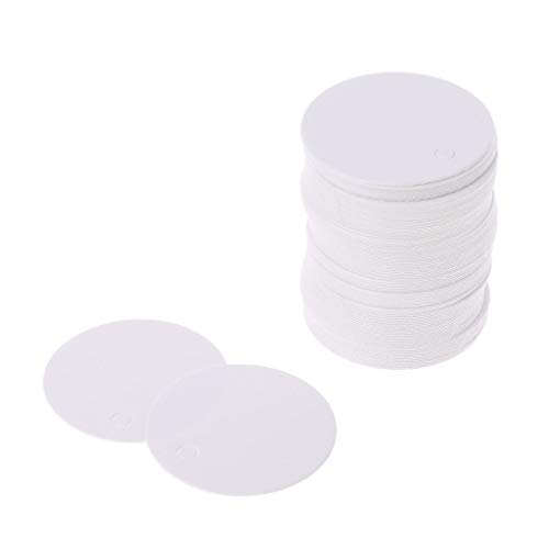 100 Stück Blanko-Papier-Hochzeitsetiketten, 4 cm 100 Stück Blanko-Papier-Hochzeitsetiketten, 4 cm von KAKASEA