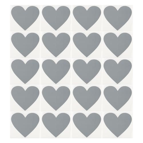 20 Stück Rubbelkarten Rubbel-Etiketten für kleine Unternehmen, Rubbelaufkleber für die Herstellung von Tombola-Karten, Zertifikaten, Karten von KAKASEA
