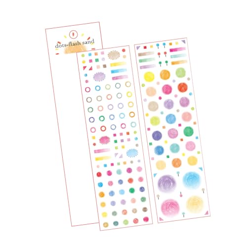 KAKASEA Buntes gestanztes Klebeband, vorgeschnitten, PET-Aufkleber, Scrapbooking, dekoratives Klebeband für Tagebuch, Planer, Kalender, Notizen KAKASEA Buntes gestanztes Klebeband, vorgeschnitten, PET-Aufkleber, Scrapbooking, dekoratives Klebeband für Tagebuch, Planer, Kalender, Notizen von KAKASEA