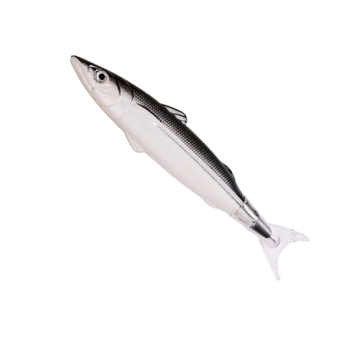 KAKASEA Kugelschreiber in Fischform, lustiger Schreibstift, glatt zu schreiben, Weihnachtsstrumpffüller für Schüler, Kinder, Belohnung, Schwarz von KAKASEA