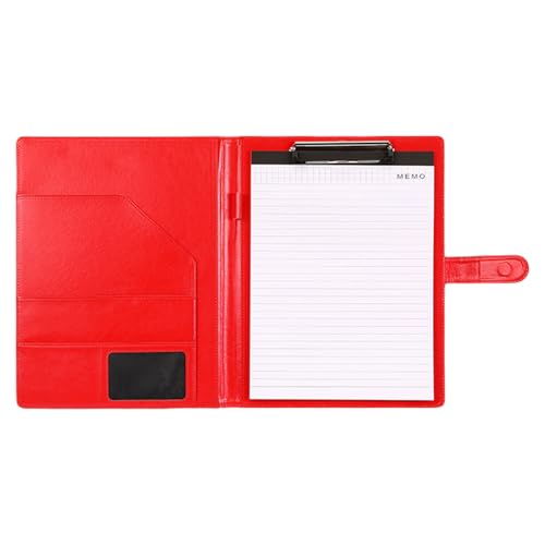 Leder-Portfolio-Mappe, Dokumenten-Organizer für Rechtsblock und Aufbewahrung, geeignet für Geschäftstreffen und Bürogebrauch Leder-Portfolio-Mappe, Dokumenten-Organizer für Rechtsblock und Aufbewahrung, geeignet für Geschäftstreffen und Bürogebrauch von KAKASEA