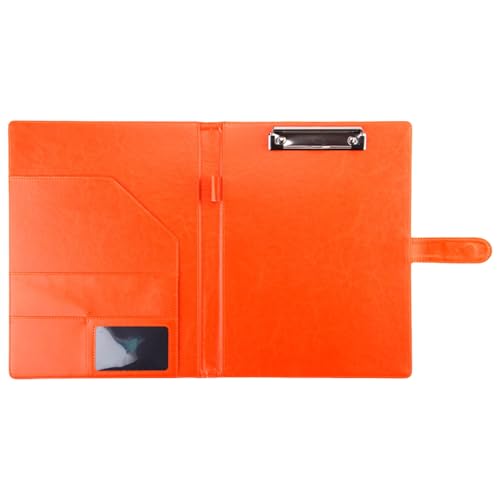 Leder-Portfolio-Mappe, Dokumenten-Organizer für Rechtsblock und Aufbewahrung, geeignet für Geschäftstreffen und Bürogebrauch Leder-Portfolio-Mappe, Dokumenten-Organizer für Rechtsblock und Aufbewahrung, geeignet für Geschäftstreffen und Bürogebrauch von KAKASEA
