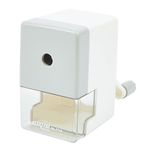 Manueller Bleistiftspitzer, automatische Zuführung, Dicke verstellbar, für 6,5–8 mm Holzstifte, Skizzenstift, weiche und harte Kohlen von KAKASEA