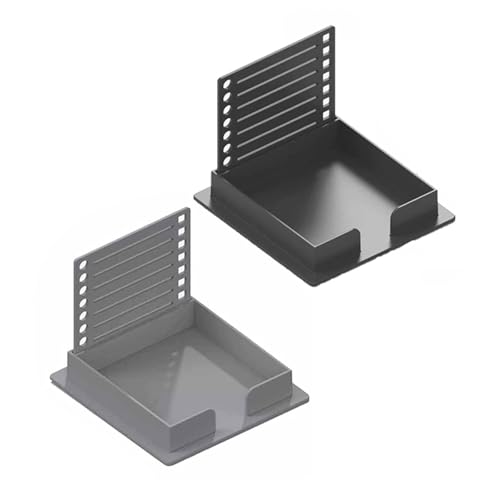 Set mit 2 Haftnotizen Schablonen-Behälter für Schreibtischarrangement Tagesplaner Halter Posts It Notiz Aufbewahrungsbox Set mit 2 Haftnotizen Schablonen-Behälter für Schreibtischarrangement Tagesplaner Halter Posts It Notiz Aufbewahrungsbox von KAKASEA
