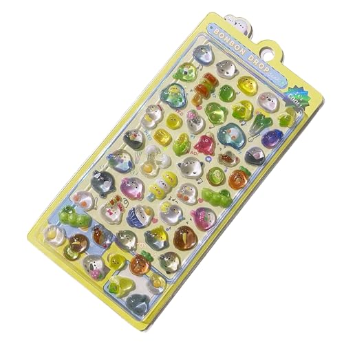 Transparenter Cartoon-3D-Tier-Aufkleber, transparenter Scrapbooking-Aufkleber für Tagebuch, Laptops, Handyhülle, Wasserflasche, Verzierungen Transparenter Cartoon-3D-Tier-Aufkleber, transparenter Scrapbooking-Aufkleber für Tagebuch, Laptops, Handyhülle, Wasserflasche, Verzierungen von KAKASEA