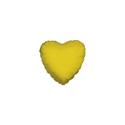 Globo Corazon 10cm Oro - Foil Poliamida - K3410804 von KALEIDOSCOPE