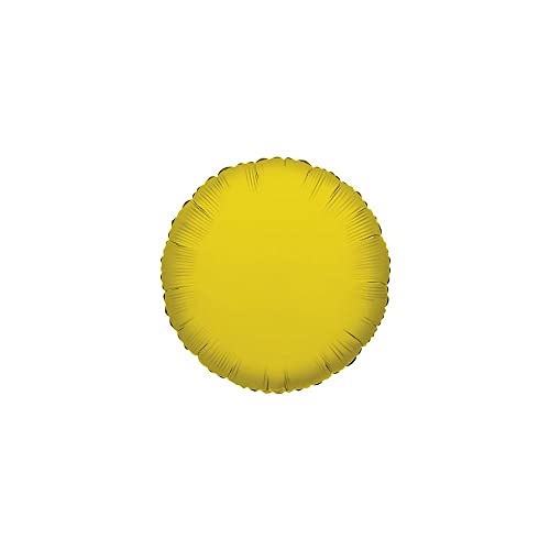 Globo Redondo 22cm Oro - Foil Poliamida - K3407209 von KALEIDOSCOPE