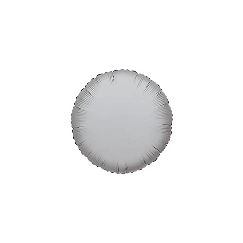 Globo Redondo 22cm Plata - Foil Poliamida - K3407309 von KALEIDOSCOPE