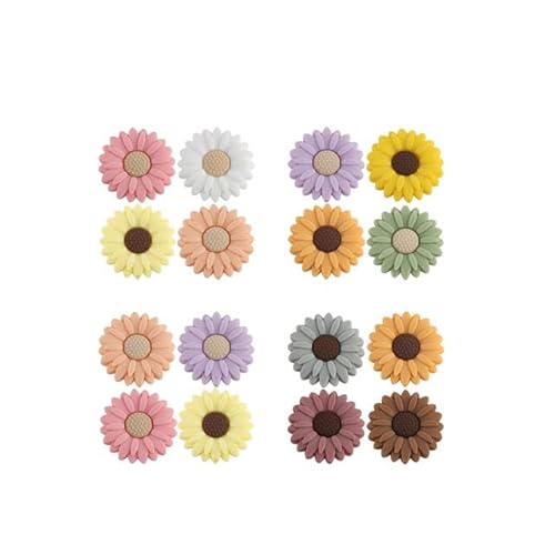 Baby-Silikon-Perlen 3/10 Stück Mini-Blumen-Klipp-Perlen für Schmuckherstellung, Masse, DIY-Kette, Schmuckzubehör, 10 Stück, Mischfarbe Baby-Silikon-Perlen 3/10 Stück Mini-Blumen-Klipp-Perlen für Schmuckherstellung, Masse, DIY-Kette, Schmuckzubehör, 10 Stück, Mischfarbe von KALGHI
