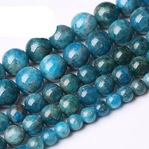 Naturstein Blaue Tigerauge Perlen Runde Lose Perlen 6 8 10 12 mm Für die Schmuckherstellung DIY Bettelarmband 15 Zoll - Apatit, 6 mm 59 bis 63 Stk Naturstein Blaue Tigerauge Perlen Runde Lose Perlen 6 8 10 12 mm Für die Schmuckherstellung DIY Bettelarmband 15 Zoll - Apatit, 6 mm 59 bis 63 Stk von KALGHI