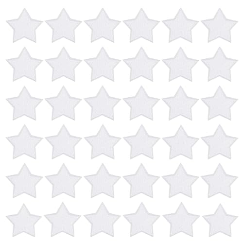 36 Stück Sterne zum Aufbügeln Aufkleber Patches zum Aufbügeln, Flicken zum Aufbügeln, Applikationen, selbstklebende Aufnäher, kleine Flicken zum Aufbügeln für Bastelarbeiten, Rucksäcke, Taschen, Klei 36 Stück Sterne zum Aufbügeln Aufkleber Patches zum Aufbügeln, Flicken zum Aufbügeln, Applikationen, selbstklebende Aufnäher, kleine Flicken zum Aufbügeln für Bastelarbeiten, Rucksäcke, Taschen, Klei von KALIONE