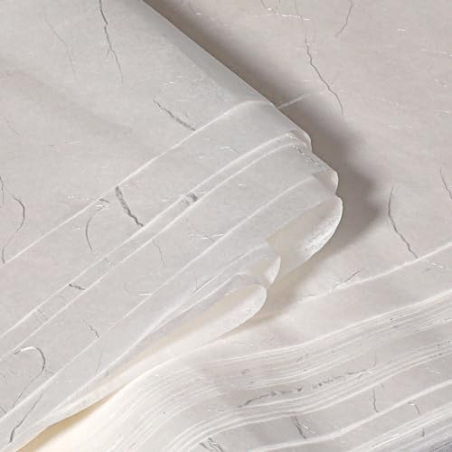 50 Blatt A4-Reispapierbögen, Naturfaser-Reispapier, 8,3 x 11,7 Zoll Reispapier-Decoupage-Blätter zum Schreiben, Malen, Dekoratives Bastelpapier, Kartenherstellungspapier von KALIONE
