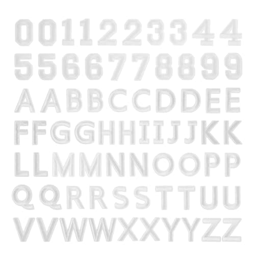 72 Stück Buchstaben Aufbügeln A–Z, Zahlen 0–9, Bolzenaufnäher mit Buchstaben und Zahlen zum Aufbügeln, Buchstaben-Aufnäher, Applikationen für selbstgemachte Kleidung, Schuhe 72 Stück Buchstaben Aufbügeln A–Z, Zahlen 0–9, Bolzenaufnäher mit Buchstaben und Zahlen zum Aufbügeln, Buchstaben-Aufnäher, Applikationen für selbstgemachte Kleidung, Schuhe von KALIONE
