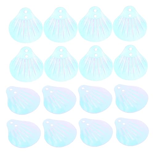 KALLORY 1 Beutel Muschelform Pailletten 18 Mm Für DIY -nähdekorationen Ohrringe Und Kleidungszubehör Pecing -verzierungen, Glitter -paillettenperlen Pailletten -ornamente von KALLORY