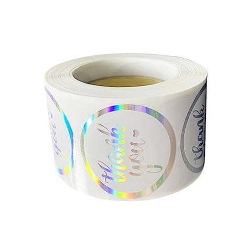 KALLORY 1 Rolle 500 Stück Danketikett Label Mailer Aufkleber Lagerbier Feiern Groß Knallen Druckbar Selbst Name Danksagung Abziehbilder Paket Hochzeit Punkt Kreis Bunt Laserpapier KALLORY 1 Rolle 500 Stück Danketikett Label Mailer Aufkleber Lagerbier Feiern Groß Knallen Druckbar Selbst Name Danksagung Abziehbilder Paket Hochzeit Punkt Kreis Bunt Laserpapier von KALLORY