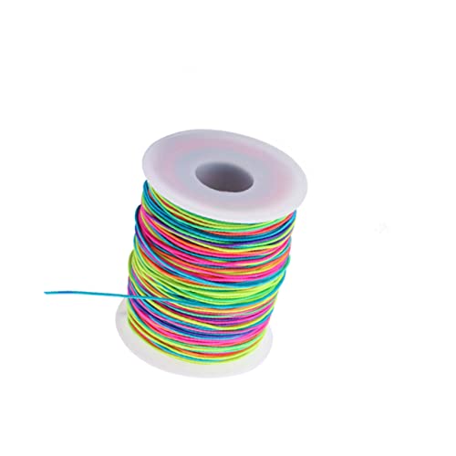 KALLORY 1 Rolle Gewinde Seil runde elastische Schnur elastische Schnur für Armbänder elastisches Band für armbänder Material zur Schmuckherstellung Perlenschnur selber Machen Bunt KALLORY 1 Rolle Gewinde Seil runde elastische Schnur elastische Schnur für Armbänder elastisches Band für armbänder Material zur Schmuckherstellung Perlenschnur selber Machen Bunt von KALLORY
