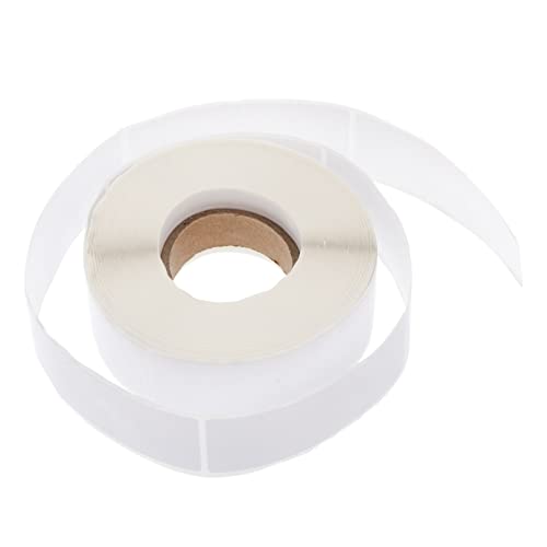 KALLORY 1 Rolle Leere Lebensmitteletiketten Organisation Kleine Etikettenaufkleber Aufkleber Mit Namensetiketten Lebensmitteletiketten, Aufkleber, Gefrierschrank Papier Weiß von KALLORY