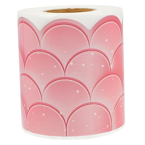 KALLORY 1 Rolle Runder Wellenaufkleber Schule Wellenrand Tafelrandaufkleber Bordürenaufkleber Für Die Tafel Pinnwand Grenzt Tafelranddekor Tafelaufkleber Rosa Papier KALLORY 1 Rolle Runder Wellenaufkleber Schule Wellenrand Tafelrandaufkleber Bordürenaufkleber Für Die Tafel Pinnwand Grenzt Tafelranddekor Tafelaufkleber Rosa Papier von KALLORY