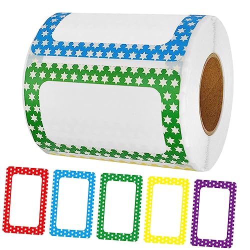 KALLORY 1 Rolle Tag-aufkleber Aufkleber Für Namensschilder Aufkleber-etiketten Kleine Aufkleber Etiketten Für Namensetiketten Organisation Kupferplattenaufkleber von KALLORY