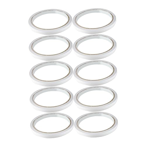KALLORY 1 Satz 10 Stück Starkes Band klebrig Heißes Schmelzenklebeband Büroband Klebstoff 2-seitiges Büroklebeband doppelt schwer doppelseitiges klebeband Heißschmelzkleber von KALLORY