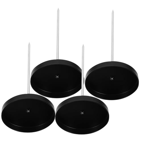 KALLORY 1 Satz 4 Stück Desktop-Papierhalter Inhaber Arbeitsplatte für Speisekartenhalter aus Papier Schreibwaren Papierhalterspitze Ticket Stabber Restaurant Rostfreier Stahl Schwarz KALLORY 1 Satz 4 Stück Desktop-Papierhalter Inhaber Arbeitsplatte für Speisekartenhalter aus Papier Schreibwaren Papierhalterspitze Ticket Stabber Restaurant Rostfreier Stahl Schwarz von KALLORY