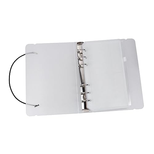 KALLORY 1 Satz A6 Lose Blatt Mini Bindemittel Geldbeutel Zum Füllen Von Briefumschlägen Aufkleber Beachten Beutel Für Lose Blätter Schnappen Loses Blatt Beschützer Transparent Plastik KALLORY 1 Satz A6 Lose Blatt Mini Bindemittel Geldbeutel Zum Füllen Von Briefumschlägen Aufkleber Beachten Beutel Für Lose Blätter Schnappen Loses Blatt Beschützer Transparent Plastik von KALLORY