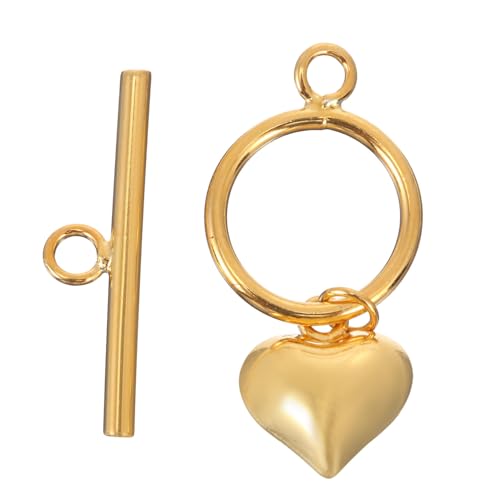 KALLORY 1 Satz Armbandkabelzubehör Schließe Schlüssel Schnalle Verschlüsse Zubehör zur Schmuckherstellung DIY-Halsketten-Ergebnisse Schmuckzubehör Armband -Herstellungstool Golden KALLORY 1 Satz Armbandkabelzubehör Schließe Schlüssel Schnalle Verschlüsse Zubehör zur Schmuckherstellung DIY-Halsketten-Ergebnisse Schmuckzubehör Armband -Herstellungstool Golden von KALLORY