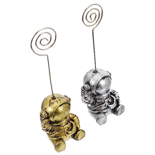KALLORY 1 Satz Astronauten-Ornamente Memo -Clip Bild fester Clip Fotoclips Halter Papierclips Bild fixierte Clips Fotoclip für zu Hause Memo-Klemme Klemme beachten Metall Ring KALLORY 1 Satz Astronauten-Ornamente Memo -Clip Bild fester Clip Fotoclips Halter Papierclips Bild fixierte Clips Fotoclip für zu Hause Memo-Klemme Klemme beachten Metall Ring von KALLORY