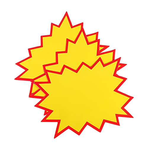 KALLORY 1 Satz Aufkleberpreis Werbeaufkleber Verkaufspreis Aufkleber Werbepreisschilder Werbe-tags Marktpreisschilder Preisschilder Einkaufen Werbeschilder Warenpreismarke Pvc 100 Stück von KALLORY