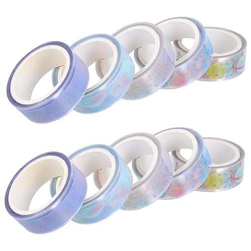 KALLORY 1 Satz Bandset Dekoration Washi-tape Für Haustiere Scrapbook-klebeband Für Haustiere Klebriges Haustierband Diy Liefert Diy Klebeband Abdeckband Für Diy Haustier (polyester) 2boxen von KALLORY
