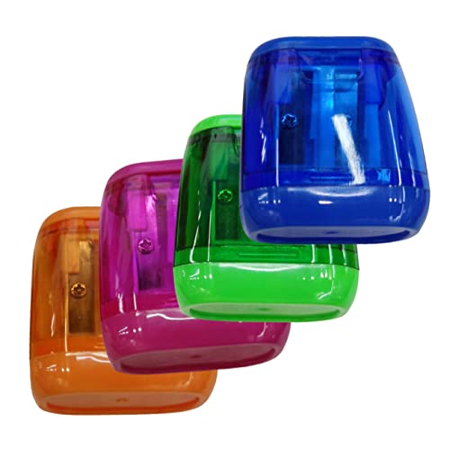 KALLORY 1 Satz Buntes Bleistiftmesser Mini -bleistiftschärfer Manueller Bleistiftspitzer Lose Entzückender Bleistiftspitzer Praktische Bleistiftspitzer Metall 4 Stück KALLORY 1 Satz Buntes Bleistiftmesser Mini -bleistiftschärfer Manueller Bleistiftspitzer Lose Entzückender Bleistiftspitzer Praktische Bleistiftspitzer Metall 4 Stück von KALLORY