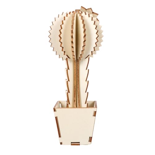 KALLORY 1 Satz Falsche Kaktus -ornament Klein Esstischdekor Kaktus - Kaktusdekor Für Die Tischplatte Drinnen Wohnkultur Mit Mini Ausgeschnitten Anlage Schrullig Holzverzierung Hölzern KALLORY 1 Satz Falsche Kaktus -ornament Klein Esstischdekor Kaktus - Kaktusdekor Für Die Tischplatte Drinnen Wohnkultur Mit Mini Ausgeschnitten Anlage Schrullig Holzverzierung Hölzern von KALLORY