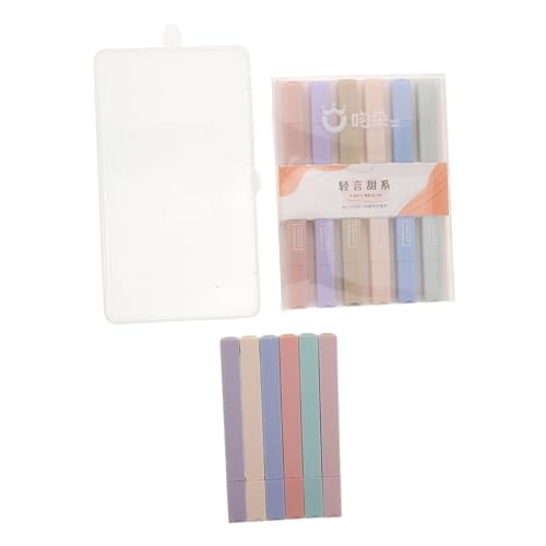 KALLORY 1 Satz Highlighter Für Studenten Bulk-textmarker Bulk-marker Für Das Klassenzimmer Schulbedarf Hochschule Schulbedarf Groß Stifte Unterstreichen Plastik KALLORY 1 Satz Highlighter Für Studenten Bulk-textmarker Bulk-marker Für Das Klassenzimmer Schulbedarf Hochschule Schulbedarf Groß Stifte Unterstreichen Plastik von KALLORY