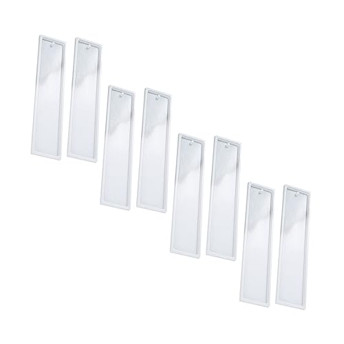 KALLORY 1 Satz Lesezeichenform Kollege Buchzeichenform Lesezeichen-hersteller Lesezeichen Für Uv-epoxid Lesezeichen Handwerker Silikonformen Für Epoxidharz Kieselgel Transparent 8 Stück KALLORY 1 Satz Lesezeichenform Kollege Buchzeichenform Lesezeichen-hersteller Lesezeichen Für Uv-epoxid Lesezeichen Handwerker Silikonformen Für Epoxidharz Kieselgel Transparent 8 Stück von KALLORY