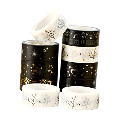 KALLORY 1 Satz Papier Klebeband Wickelband The Washi Tape Adhesive Tape Funierklebeband Tapenade Tapet Kletband Aufkleber Washi-papierbänder Tagebuch Klebeband Japanisches Papier 10 Rollen KALLORY 1 Satz Papier Klebeband Wickelband The Washi Tape Adhesive Tape Funierklebeband Tapenade Tapet Kletband Aufkleber Washi-papierbänder Tagebuch Klebeband Japanisches Papier 10 Rollen von KALLORY