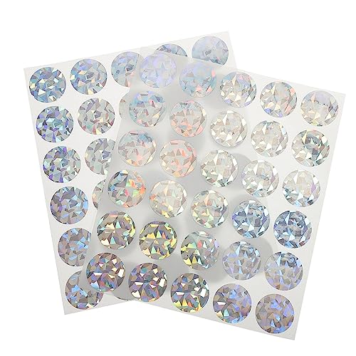 KALLORY 1 Satz Rubbelkarten-aufkleber Etiketten Vinyl Farbig Funkeln Du Runden Entfernbares Etikett Schaltaufkleber Kleine Runde Aufkleber Glitzer Aufkleber Papier 2blätter KALLORY 1 Satz Rubbelkarten-aufkleber Etiketten Vinyl Farbig Funkeln Du Runden Entfernbares Etikett Schaltaufkleber Kleine Runde Aufkleber Glitzer Aufkleber Papier 2blätter von KALLORY