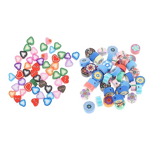 KALLORY 1 Satz Schmust Tonscheibenperlen Basteln Schmuck Tonscheibe Dekorationen Bastelperle Selber Machen Farbige Spacer-charms Herzförmige Tonscheiben Polymer-ton 200 Stück KALLORY 1 Satz Schmust Tonscheibenperlen Basteln Schmuck Tonscheibe Dekorationen Bastelperle Selber Machen Farbige Spacer-charms Herzförmige Tonscheiben Polymer-ton 200 Stück von KALLORY