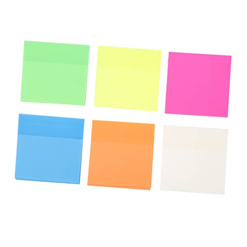 KALLORY 1 Satz Selbstklebende Notizzettel Büro-notizblöcke Kleine Notizen Transparente Pads Aufkleber Selbstklebende Pads Das Haustier 6 Stück KALLORY 1 Satz Selbstklebende Notizzettel Büro-notizblöcke Kleine Notizen Transparente Pads Aufkleber Selbstklebende Pads Das Haustier 6 Stück von KALLORY