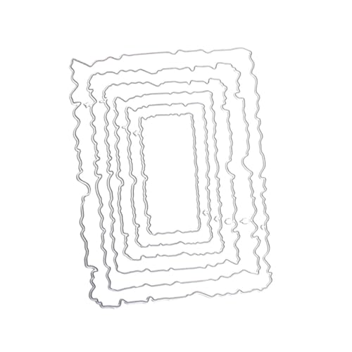 KALLORY 1 Satz Stanzform Schnitte Handwerk Werkzeug Rahmen Schneiden Cutter Für Sterben Metallstanzschablonen Silber Kohlenstoffstahl KALLORY 1 Satz Stanzform Schnitte Handwerk Werkzeug Rahmen Schneiden Cutter Für Sterben Metallstanzschablonen Silber Kohlenstoffstahl von KALLORY