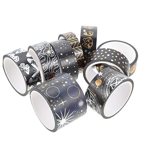 KALLORY 1 Satz Sternenhimmel Washi Tape Scrapbook Papers Klebeband Zum Einwickeln Scrapbook-bänder Schrott Ästhetisch Tagebuchband Papier Klebeband Scrapbook-diy-klebebänder 9 Rollen KALLORY 1 Satz Sternenhimmel Washi Tape Scrapbook Papers Klebeband Zum Einwickeln Scrapbook-bänder Schrott Ästhetisch Tagebuchband Papier Klebeband Scrapbook-diy-klebebänder 9 Rollen von KALLORY