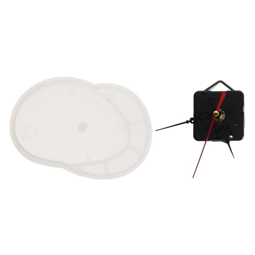 KALLORY 1 Satz Uhrenform lackierbar Wand Formbausatz für Harzuhren Uhrenbausatz handwerkliche Herstellung von Formen Gießform für Uhr Formen für die Uhrenherstellung Kieselgel Weiß KALLORY 1 Satz Uhrenform lackierbar Wand Formbausatz für Harzuhren Uhrenbausatz handwerkliche Herstellung von Formen Gießform für Uhr Formen für die Uhrenherstellung Kieselgel Weiß von KALLORY
