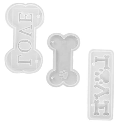 KALLORY 1 Set Alphabet Silikonform Pfotenform Für Fondantformen Hundegussformen Schlüsselformen Set Geformte Zahlenknochen Epoxid Knochenform Kleber Welpenform Haustier Leckerli KALLORY 1 Set Alphabet Silikonform Pfotenform Für Fondantformen Hundegussformen Schlüsselformen Set Geformte Zahlenknochen Epoxid Knochenform Kleber Welpenform Haustier Leckerli von KALLORY