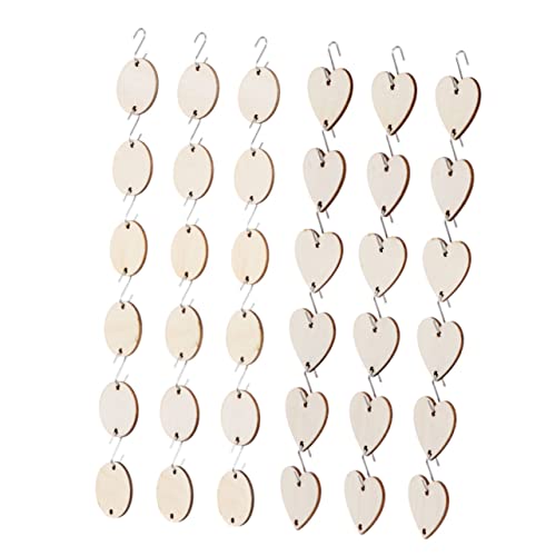 KALLORY 1 Set DIY Holzspan Hängeschnur Landhaus Dekoration Scheiben Wandnetz Geschnitten Für Den Innenbereich Rustikale Hochzeitsdekor Dekorationen Lindenholz Förmige Schnitzerei KALLORY 1 Set DIY Holzspan Hängeschnur Landhaus Dekoration Scheiben Wandnetz Geschnitten Für Den Innenbereich Rustikale Hochzeitsdekor Dekorationen Lindenholz Förmige Schnitzerei von KALLORY