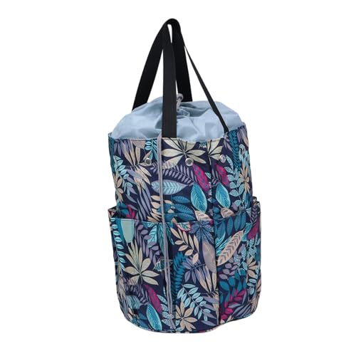 KALLORY 1 Stück Aufbewahrungstasche Häkelgarntasche Die Einkaufstasche zur Garnaufbewahrung klein Und für Woll-Organizer Organizer zur Aufbewahrung von Wolle Fadenhalterbeutel Oxford-Stoff von KALLORY